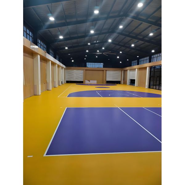 Silicone PU Sports Flooring ITF Certified Polyurethane Sports Flooring 3mm - 8mm