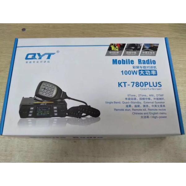 High Power 100W VHF Walkie Talkie QYT KT-780 PLUS Base Station Mobile Radio Transceiver