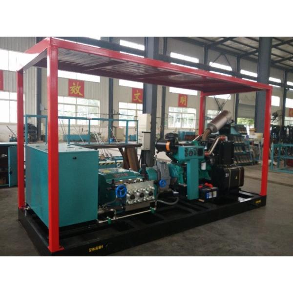 Bomba ISO9001 110KW de la prueba de presión de la tubería de la impulsión del motor diesel para las válvulas de seguridad