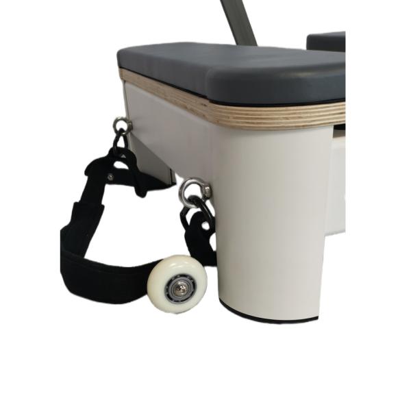 Gericon G-PR005  commerical use white aluminium pilates reformer for Fitness