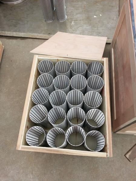 0.9 Corbeille d'écran de surface d'écran pour les industries avec un trou d'écran de 135 à 250