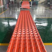 Fireproof external UPVC sheets suppliers Anti-UV pvc corrugated roofing sheet Popular UPVC plastic roof tiles Synthetic tiles with ASA coating