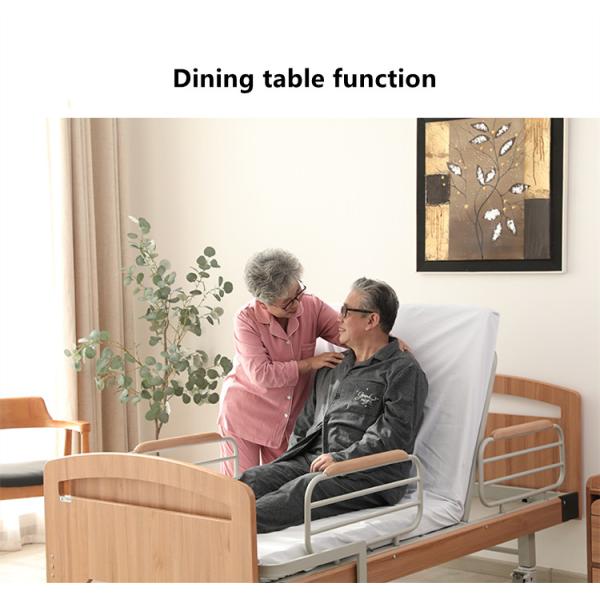 Electric Nursing Bed Automatic Turning Medical Hospital Bed With Rails Hospital Room Bed