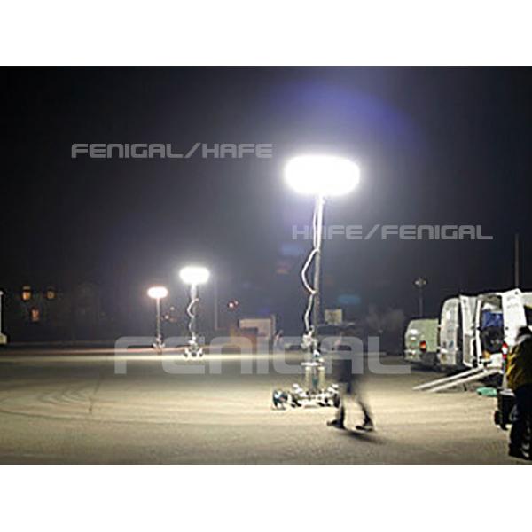 свет воздушного шара луны треноги 1000w с переносимым мобильным освещая кораблем