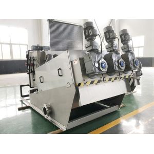 Oily Screw Press Sludge Dewatering Machine