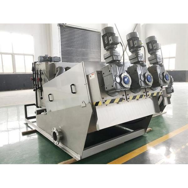 Oily Screw Press Sludge Dewatering Machine