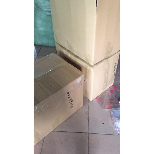 Deep V Neck Sexy Ladies Backless Evening Dresses Cap Sleeve Sweep Train