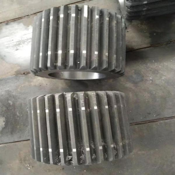 Cylindrical 45# Steel 2 Mold Crown Pinion Steel Gear Wheel