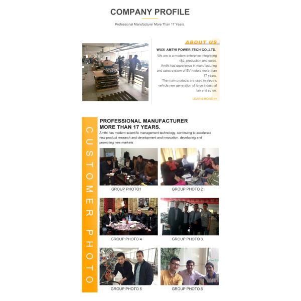 Disc/Drum Brake 1500W BLDC Type Motor for Electric Scooter 6 Years Lifetime Amthi