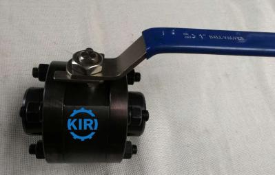 Scratch Resistance Class 800 Ball Valve Round Body Type Custom Designed