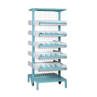 Double Side Medical Shop Racks For Medical Store