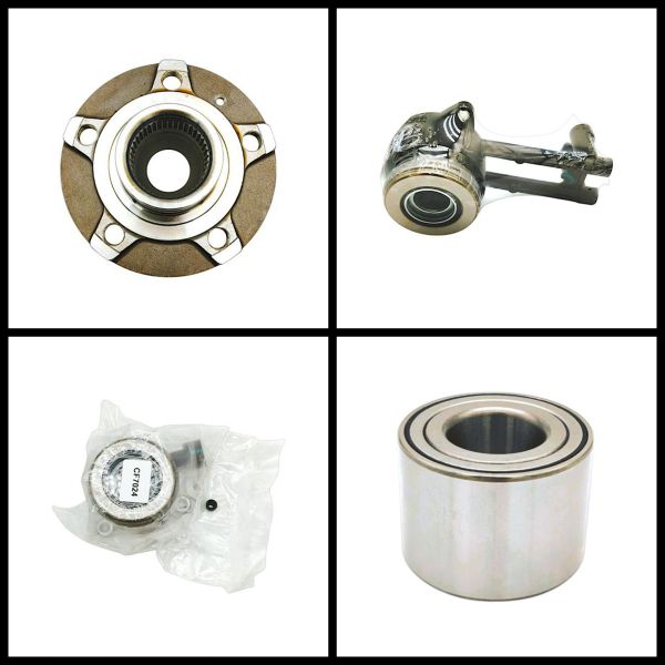Double Rows Gcr15 Chrome Steel Wheel Hub Bearing with ABS Sensor for BMW 3 Series E46