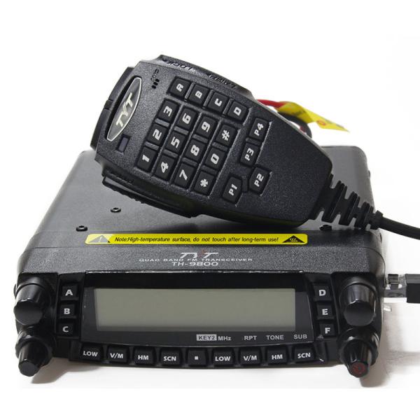 TYT TH-9800 Plus Quad Band 50W Car Mobile Radio Station Walkie Talkie for Communication