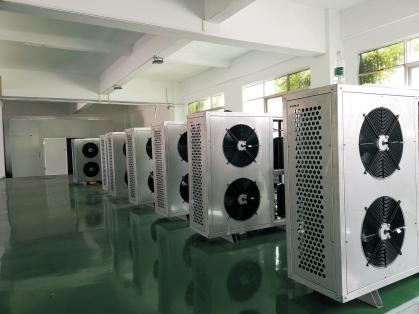 Split-type heat pump dehumidification dryer for wood tobacco industrial paper tubes etc