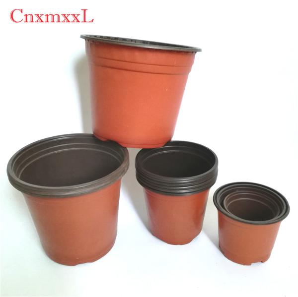 Potenciômetros de abertura da palma 5.5cm Dia Mini Plastic Pots Indoor Plant da sala de estar 5cm altos