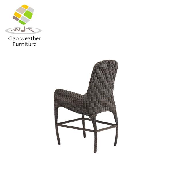 Ensemble de jardin de la villa Patio Rattan Wicker Chaise en aluminium Design meubles intérieurs et extérieurs