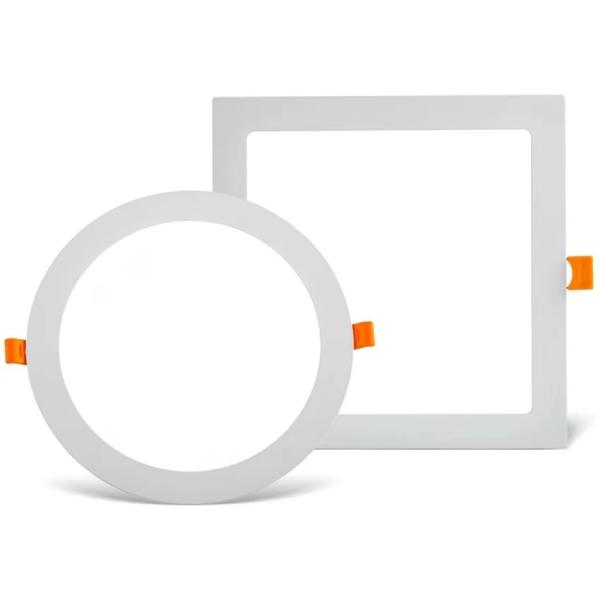 80 Ra LED Slim Panel Light in Dark Grey for Energy-saving and Eco-friendly Lighting