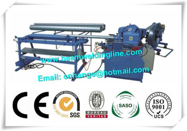 Industry Orbital Tube Welding Machine , Spiral Duct Making And Forming Production Line