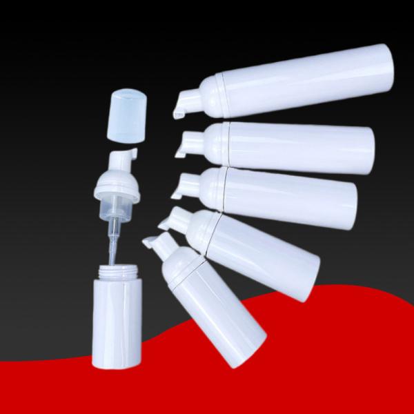 Facial Cleanser Lotion Pet Bottle Sample Packaging Hose with White Spot Cosmetic Design