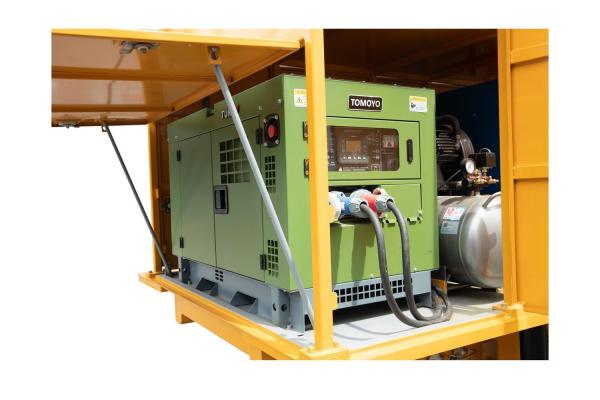JLFWB-6 Camião subterrâneo de mineração multifuncional Camião de reparação de equipamentos de túnel