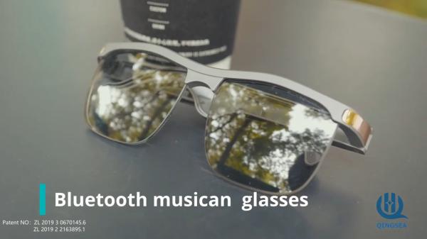 Smart Music Glasses AR Glass Wireless Bass with Microphone Glasses for Listening to Music and Making Phone Calls 50 - 80 FCC