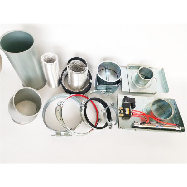 Dust Collection Galvanized Steel Hose Clamp 150mm - 600mm Size