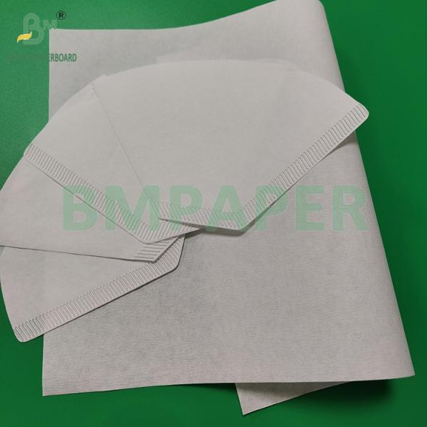 Papel filtrante de café de grado alimenticio blanqueado y no blanqueado de 50 gramos y 328 mm