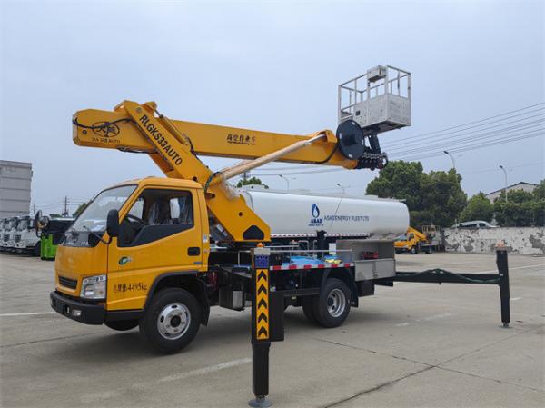 Small Size 20m Aerial Working Operation Truck High Lift Platform Truck