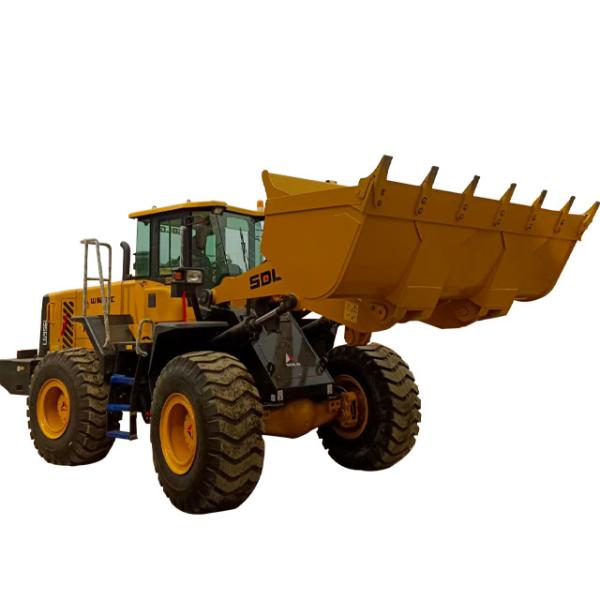 Used SDLG LG956 Loader China Lingong LG953 956 968 Wheel Loader In Excellent Condition