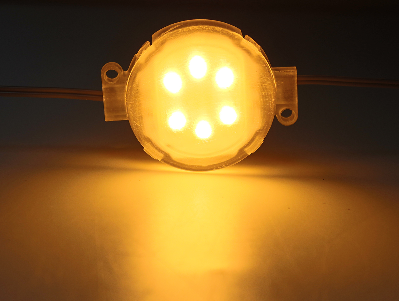 IP67 Rated LED Point Light System 50mm Pc Weatherproof Street Decoration For Christmas New Year And Night Art Displays