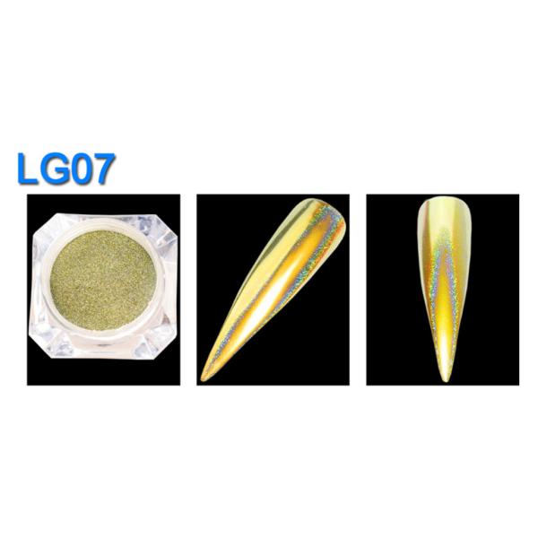 OEM/ODM Yes. Holographic Nail Powder for Poleyster Nails High Standar