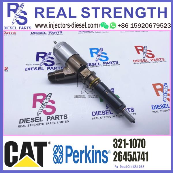 Injetor de combustível novo 2645A741 321-1070 para o motor diesel C4.4 C6.4 C6.6