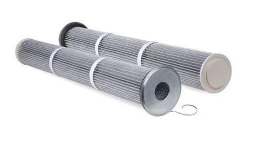 High Efficient Dust Collector Cartridge Filter For Aluminium Powder Zinc