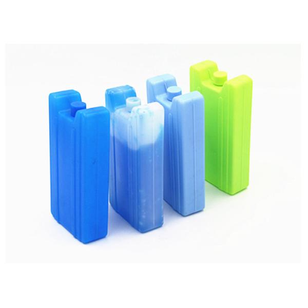 Envases de hielo llenos de gel ultra delgado de 400 ml Envases de hielo más fríos Envases de frío aprobados por la FDA para alimentos congelados