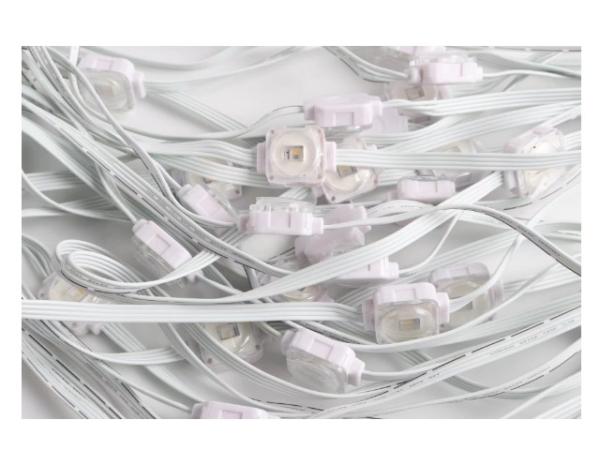 Lumières de maison IP67 RGBW LED RGBIC permanentes de Noël extérieures point de lumière pixel