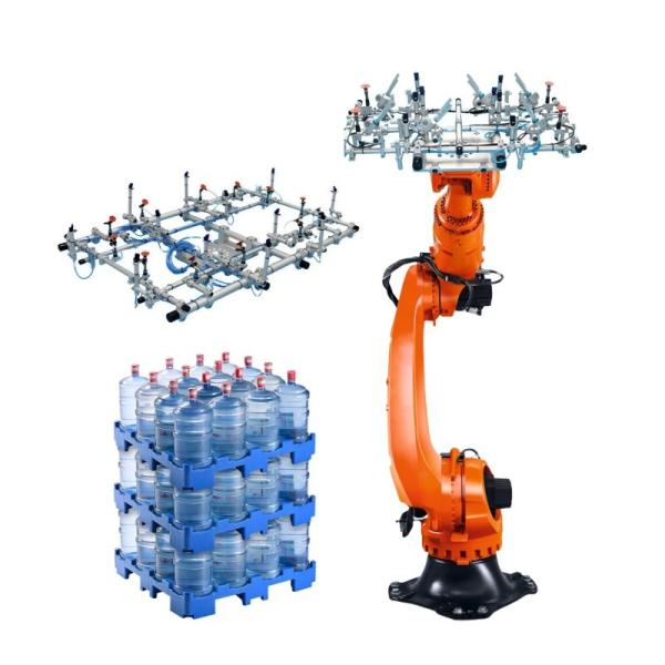 多機能CRG速換ロボットグリッパー KUKA KR 210 R2700-2 6軸産業用材料処理パレット化ロボット