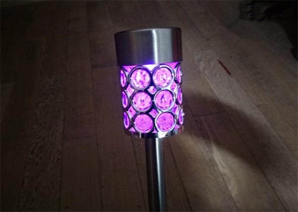 Colora luzes solares em mudança da estaca impermeáveis para o trajeto do jardim, a favor do meio ambiente