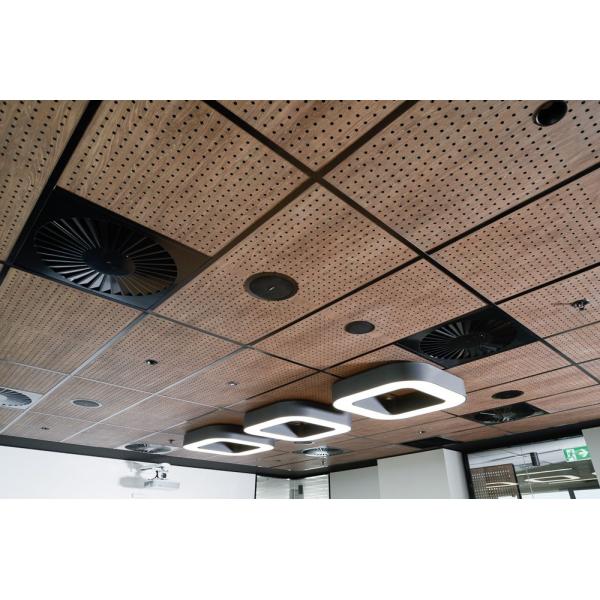 Metal 3D Aluminium Ceiling Panel Baffle Plate Suspended Stretch