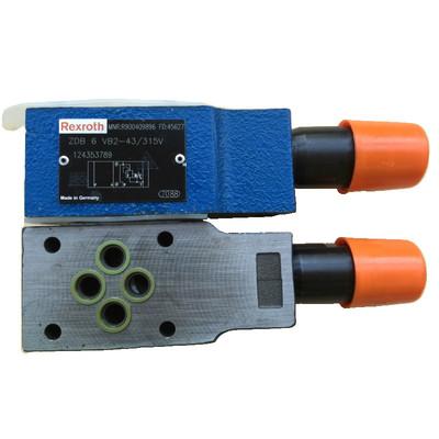 Valve de soulagement hydraulique Rexroth ZDB6VB2-43 315V pour réglages précis FKM sans eau
