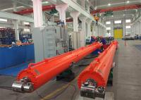 Fábrica de barcos cilindro hidráulico de aço inoxidável de dupla ação para equipamento de elevação