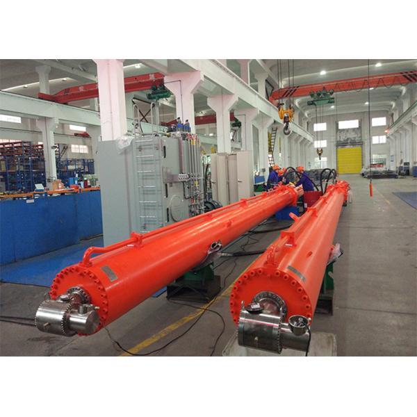 Single Piston Rod Custom Made Hydraulic Cylinders For Hydraulic Pile Driver