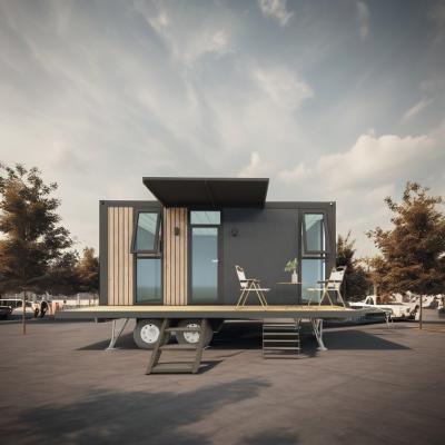 Hotel 20ft or 40ft Mobile Outdoor Container Bar Coffee Shop on the Second Floor with Outdoor Design and Wheels