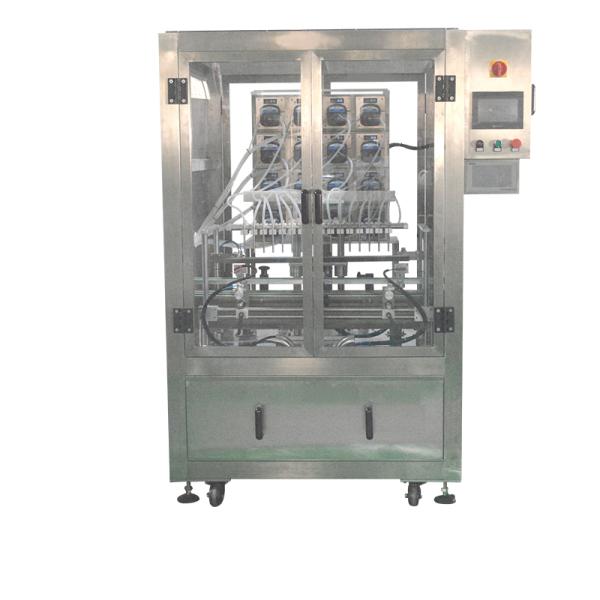 16 головные бутылки для ухода за кожей Перистальтический насос Заполнительная машина Производственная линия для выпуска