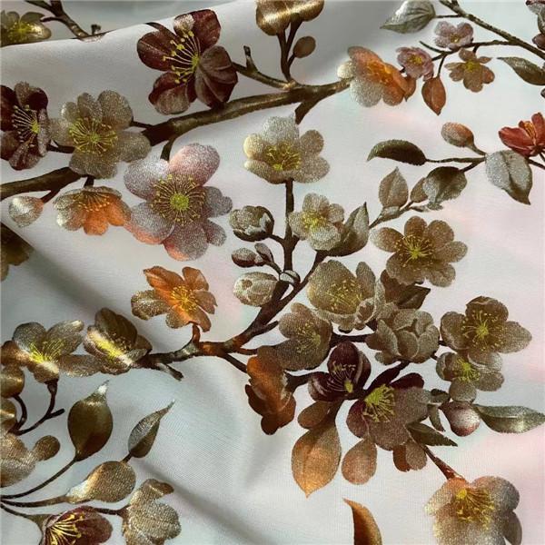 150gsm 75D 40D Sports Clothing Fabric 155cm Polyester Spandex Used For Athletic Wear