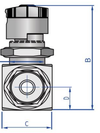 Standard Low Pressure 300psi Ultra High Purity Diaphragm Valve