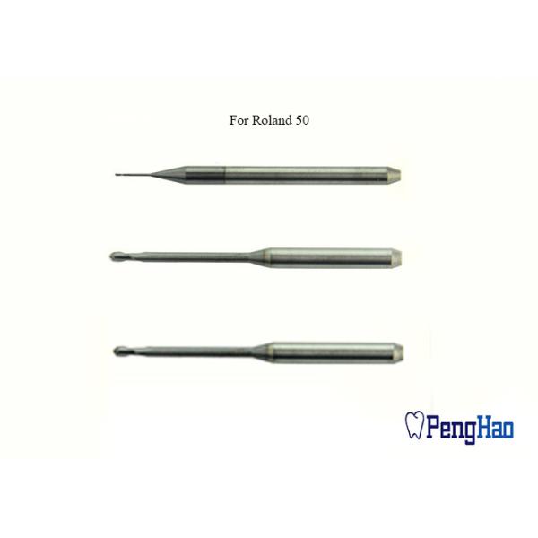 Porcelain Tungsten Carbide CAD CAM Dental Milling Tools CE / ISO Approval