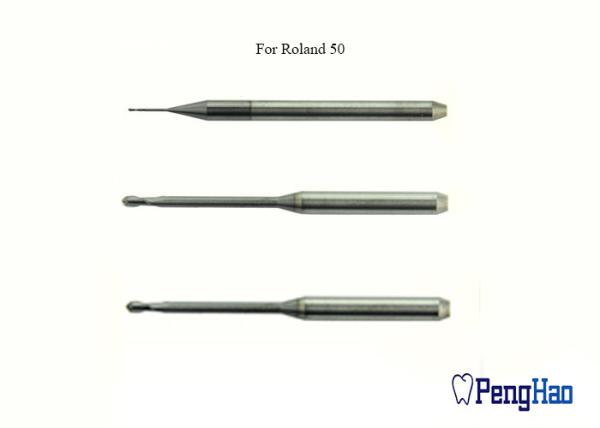 Porcelain Tungsten Carbide CAD CAM Dental Milling Tools CE / ISO Approval