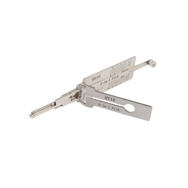Lishi 2 In 1 Auto Lock Pick car unlock HY16 HY17 for Hyundai Korea