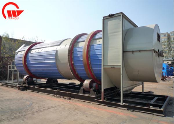 Do secador giratório do pacote de tubo da indústria do combustível da biomassa certificação do ISO do carbono baixa