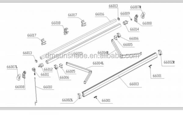 outdoor waterproof and retractable awnings and canopies